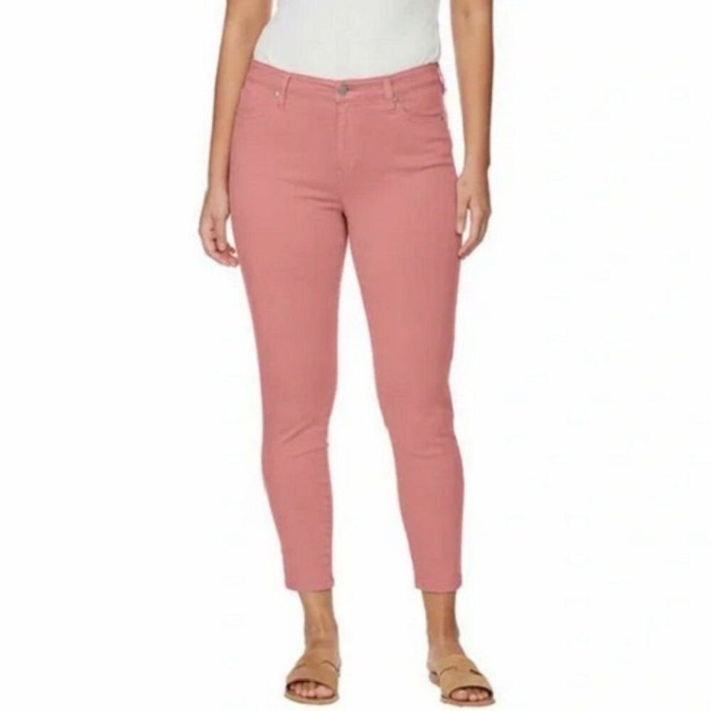 Buffalo High Rise Size 16/36 Old Rose Pink Tencel Jeans NWT